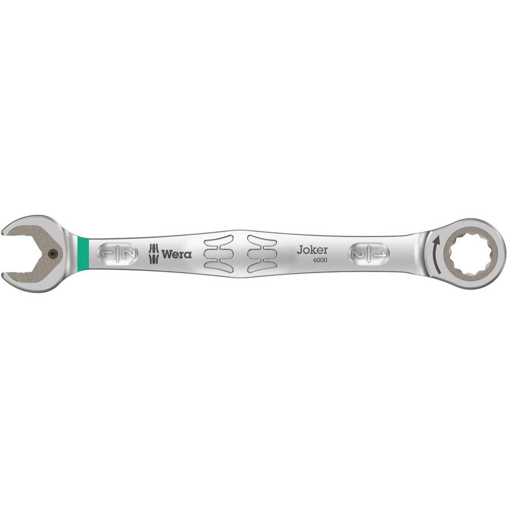 Wera 9632 Magnetleiste 6000 Joker Imperial 1 Maul-Ringratschenschlüssel-Satz