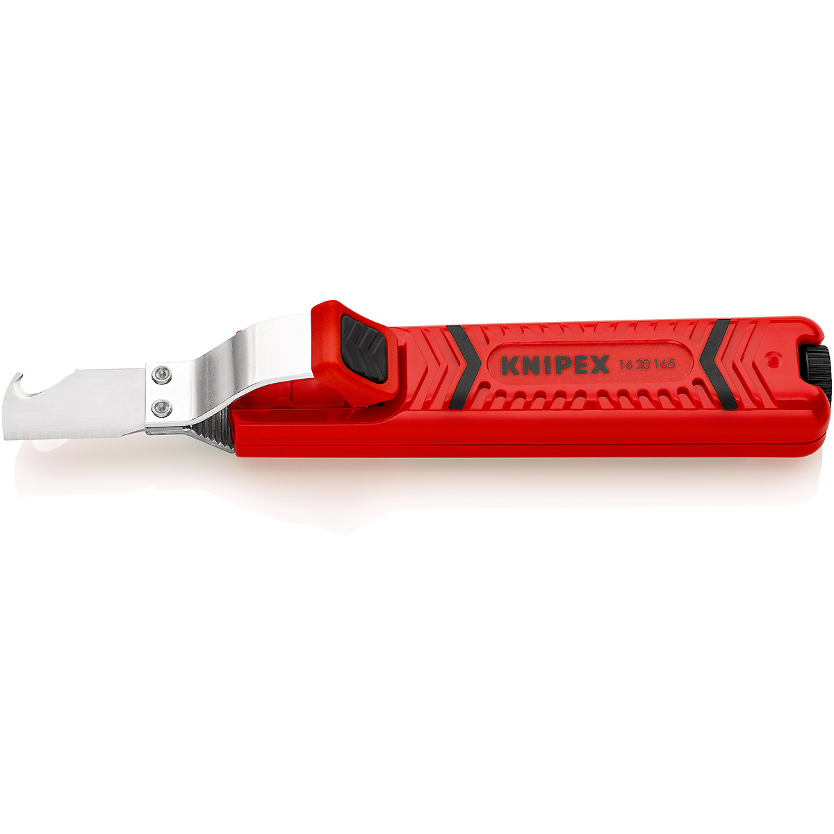 KNIPEX Abmantelungswerkzeug mit Schleppklinge 165 mm schlagfestes Kunststoffgehäuse