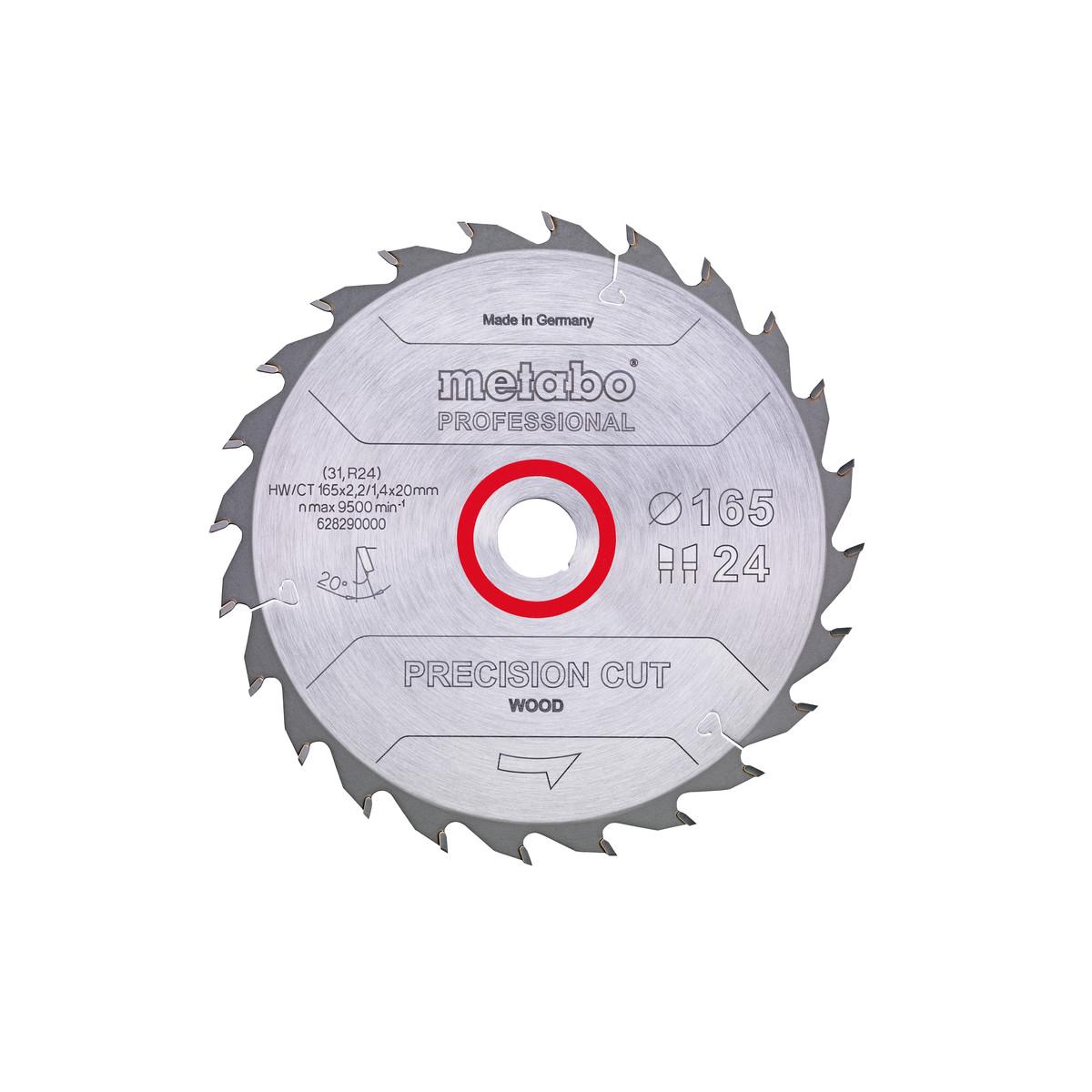 Metabo Sägeblatt precision cut wood - professional WZ 20°