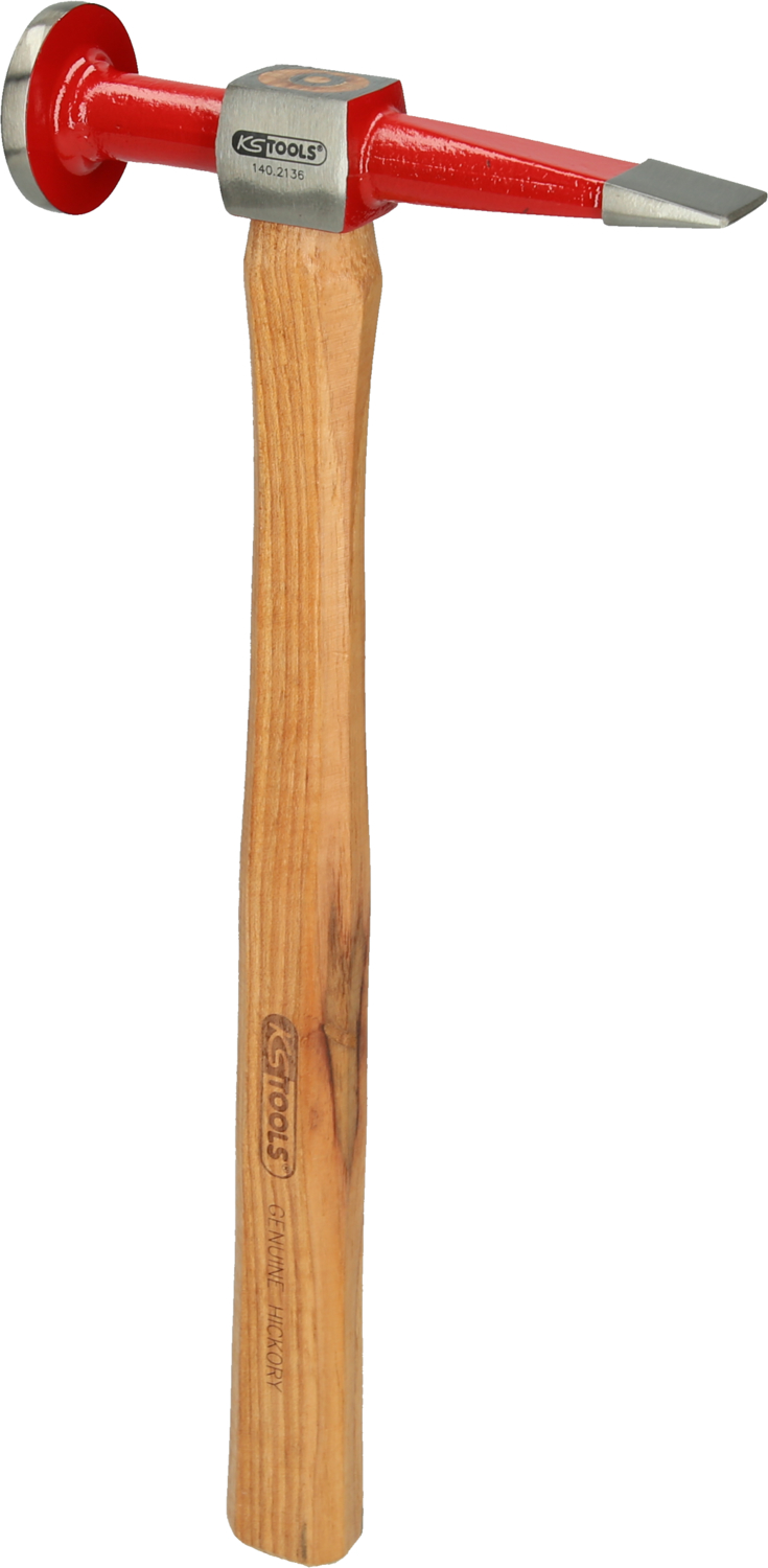 KS Tools Karosserie-Flachspitzhammer gerader Kopf, 325mm