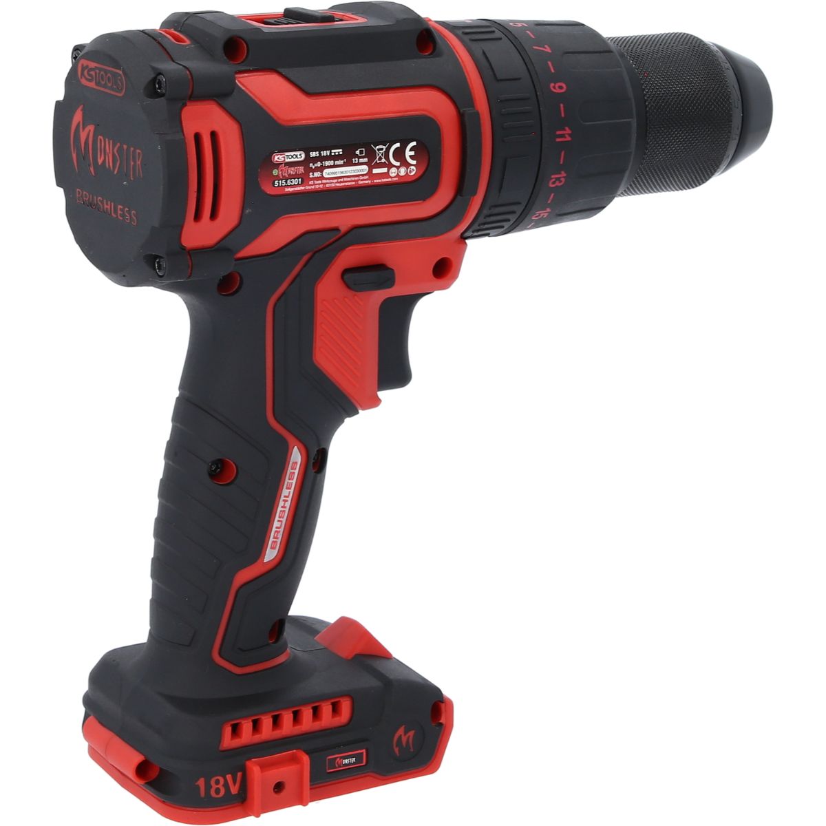KS Tools eMONSTER Brushless-Akku-Schlag-Bohr-Schrauber