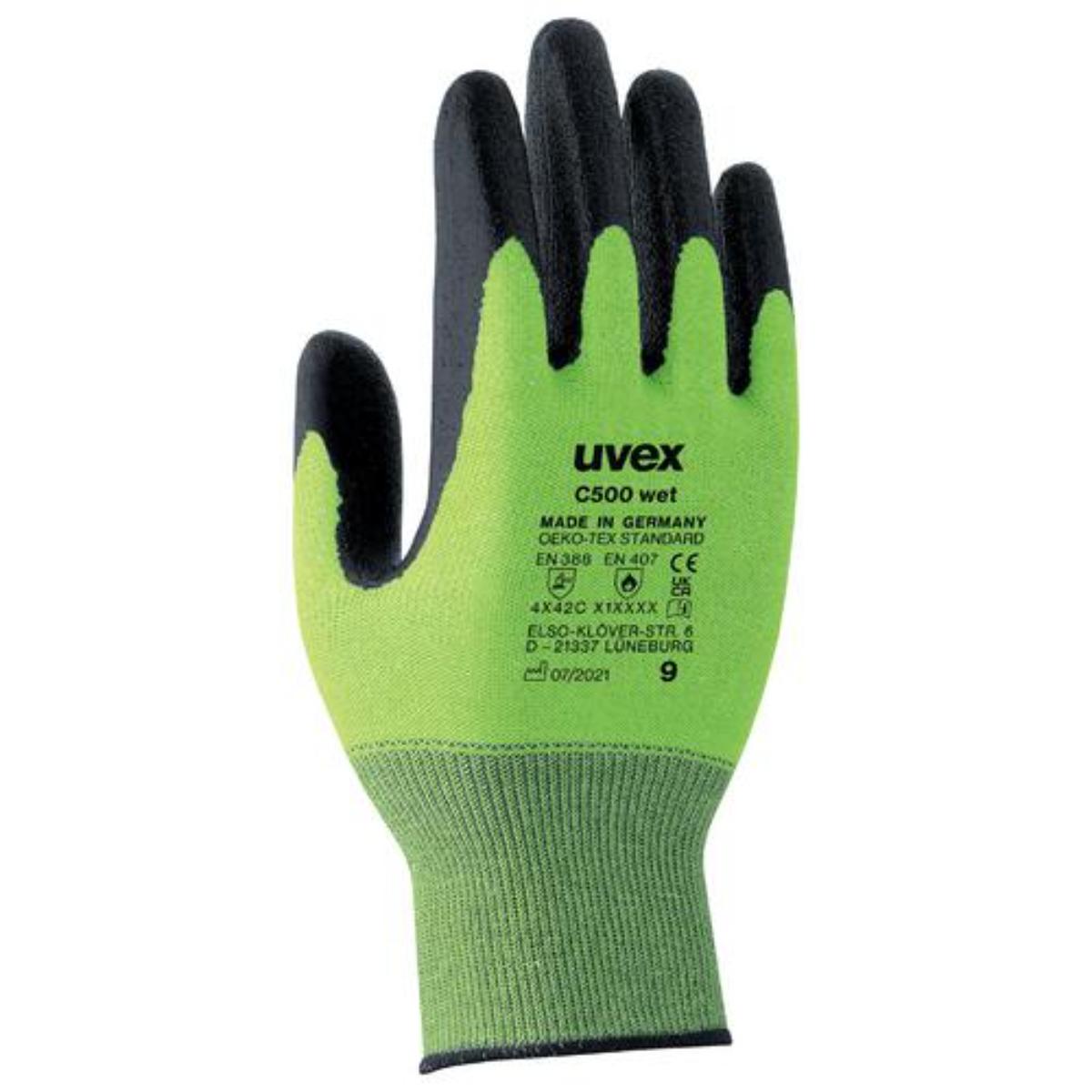uvex C500 wet Schnittschutzhandschuh HPPE