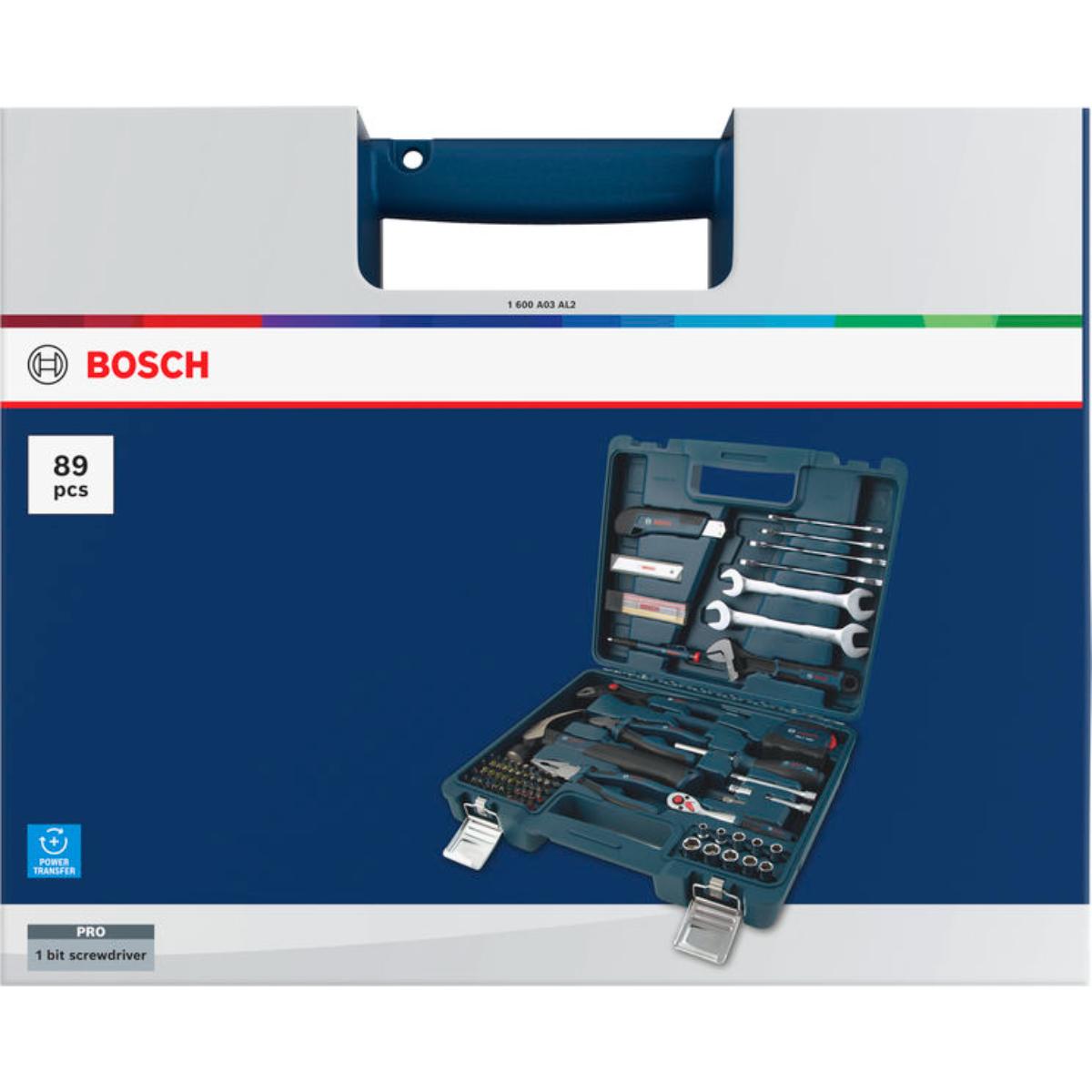 Bosch Gemischtes Handwerkzeug, 89-teilges Set