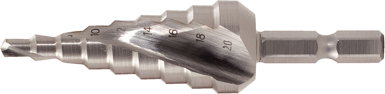KS Tools 1/4" HSS Stufenbohrer-Bit