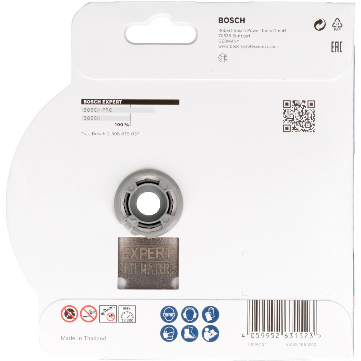 Bosch EXPERT MultiMaterial X-LOCK Diamanttrennscheiben, 22,23 x 2,4 x 12 mm