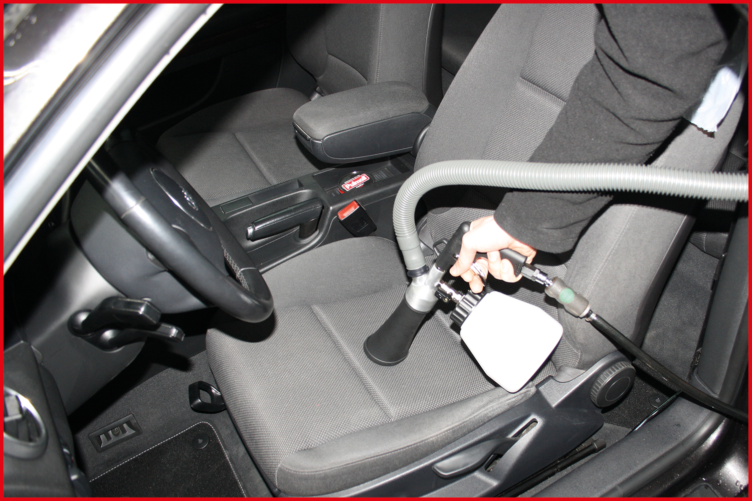 KS Tools Druckluft-Reinigungs-Pistolen-Satz mit Absaugvorrichtung, 3-tlg