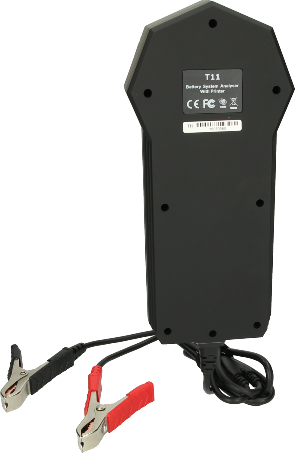 KS Tools 12V - 24V Digital-Batterie- und Ladesystemtester mit integriertem Drucker