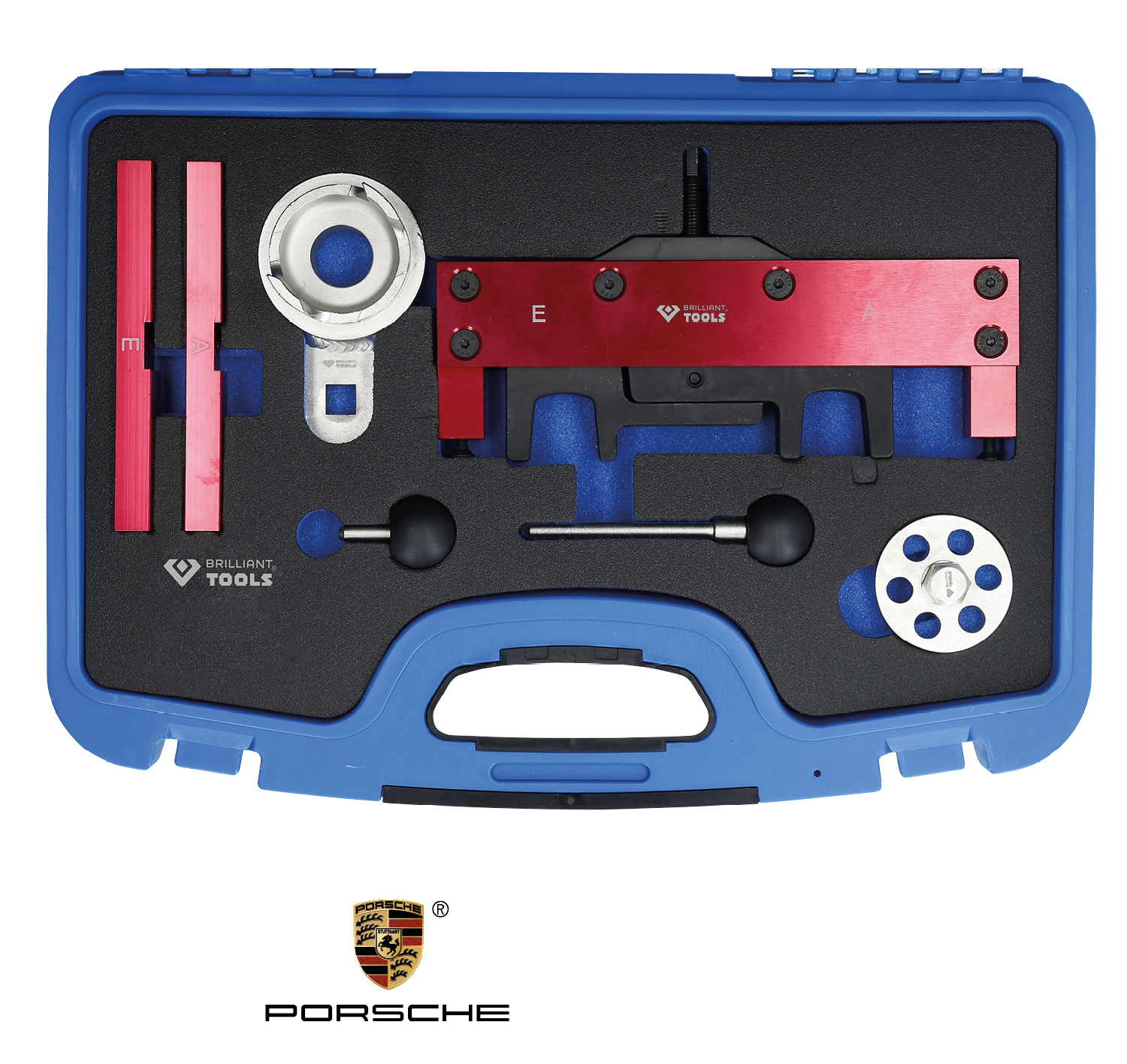 Brilliant Tools Motor-Einstellwerkzeug-Satz für Porsche 911, Cayman, Boxster mit MA1 Motor - BT59442