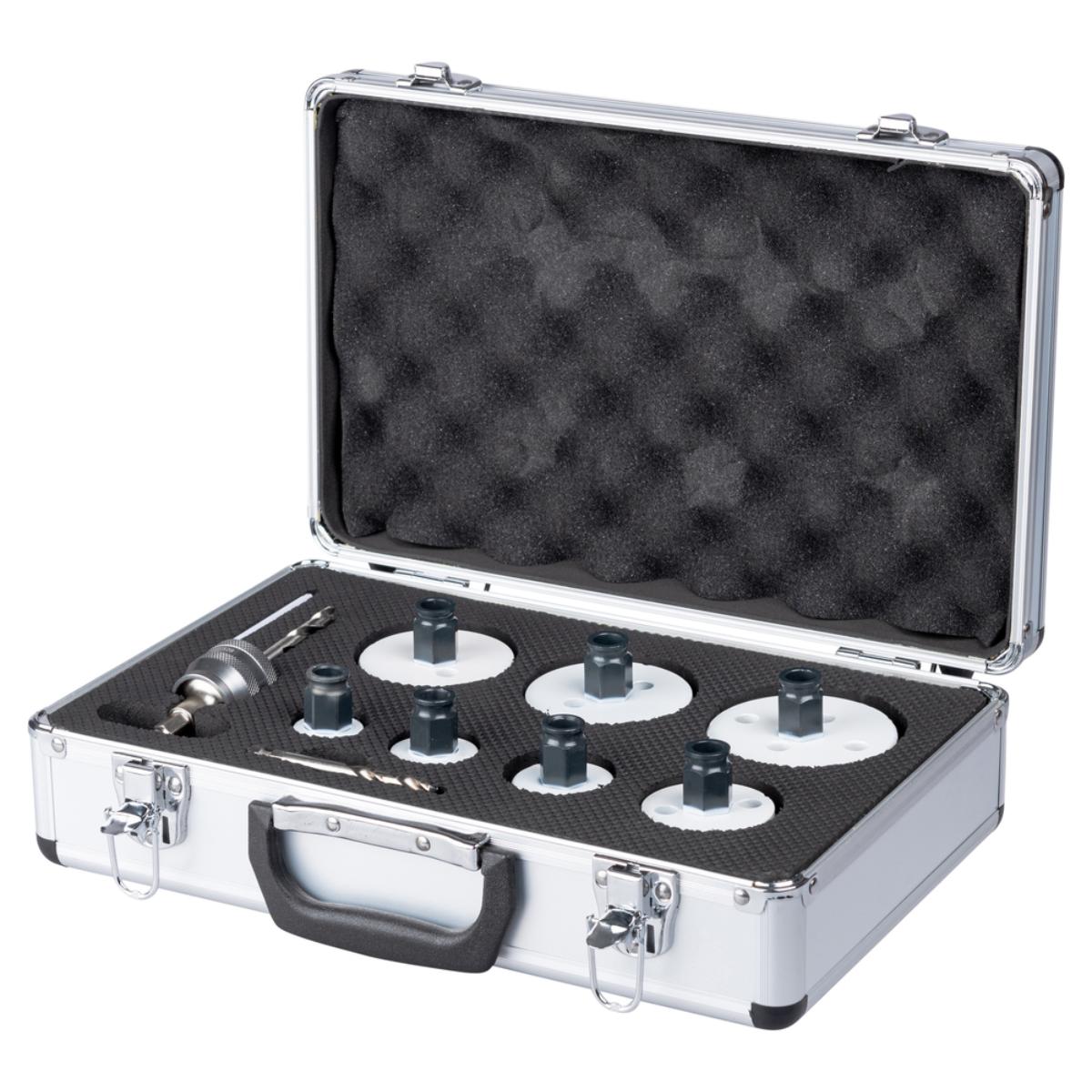 Makita EZYCHANGE Lochsägen-Set universal 9-teilig HSS-BiM 9-tlg. Ø 25-76 mm - Holz/Metall/Kunststoff
