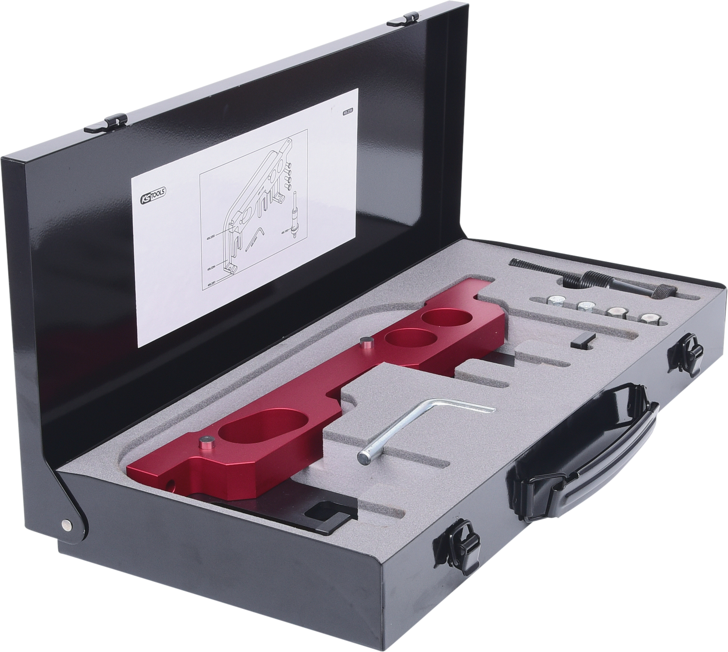 KS Tools Motoreinstell-Werkzeug-Satz für BMW, 13-tlg