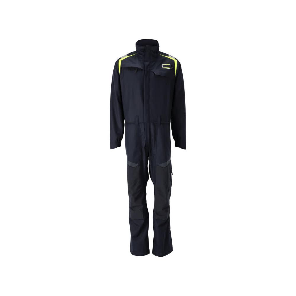MASCOT Overall mit Knietaschen ACCELERATE MULTISAFE|Farbe:Schwarzblau / Hi-vis Gelb