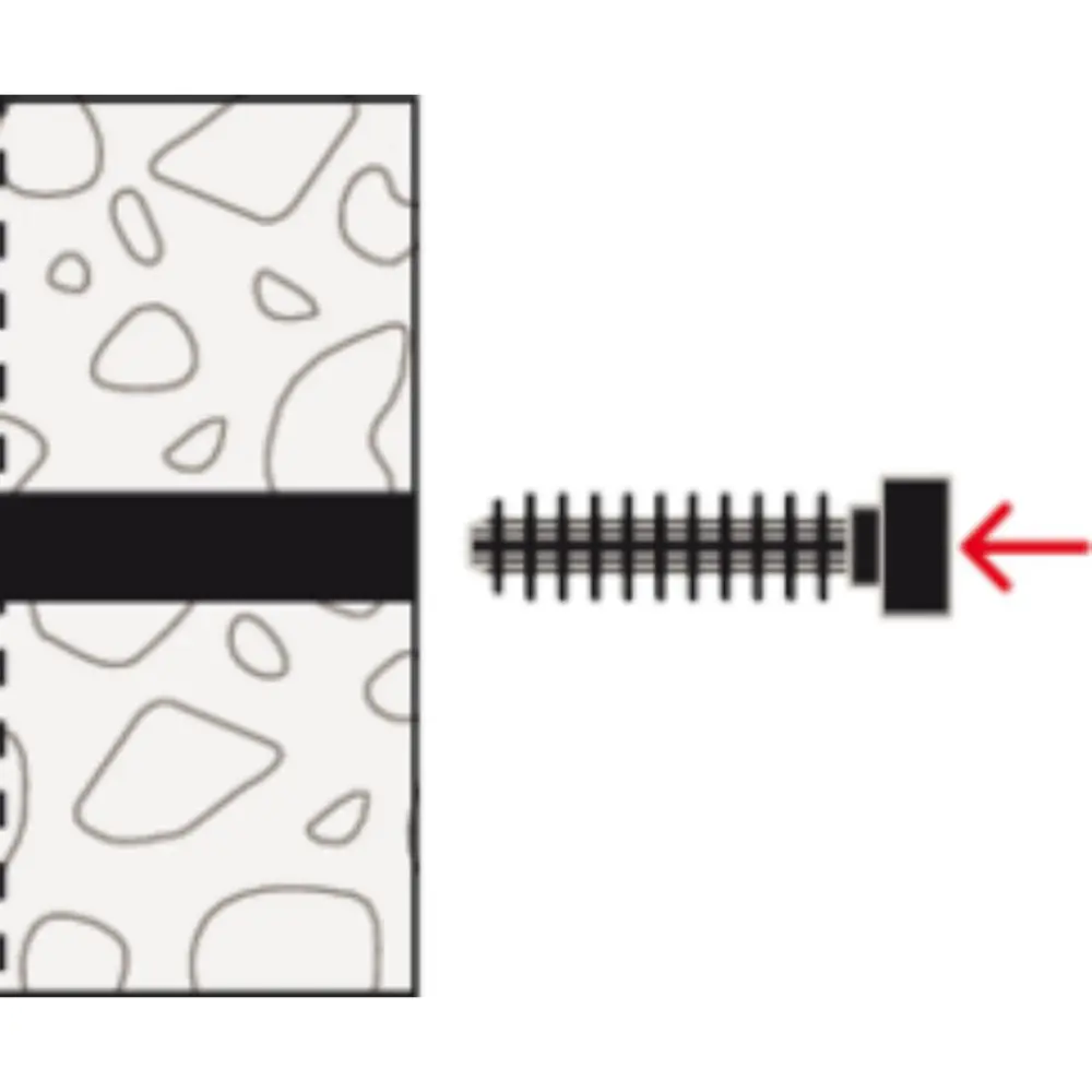 Fischer Kabelbinderdübel FCTP-W weiß
