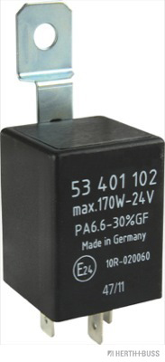 HERTH&BUSS Blinkgeber, 24 V, 4 pins, elektronisch