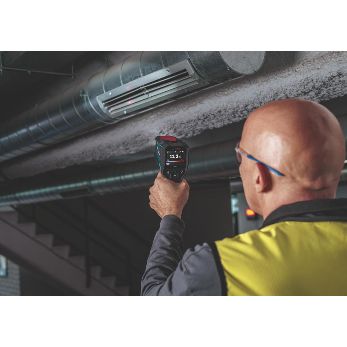 Bosch Thermodetektor GIS12V-800-16, 1 x Akku GBA 12V 2.0Ah in L-BOXX