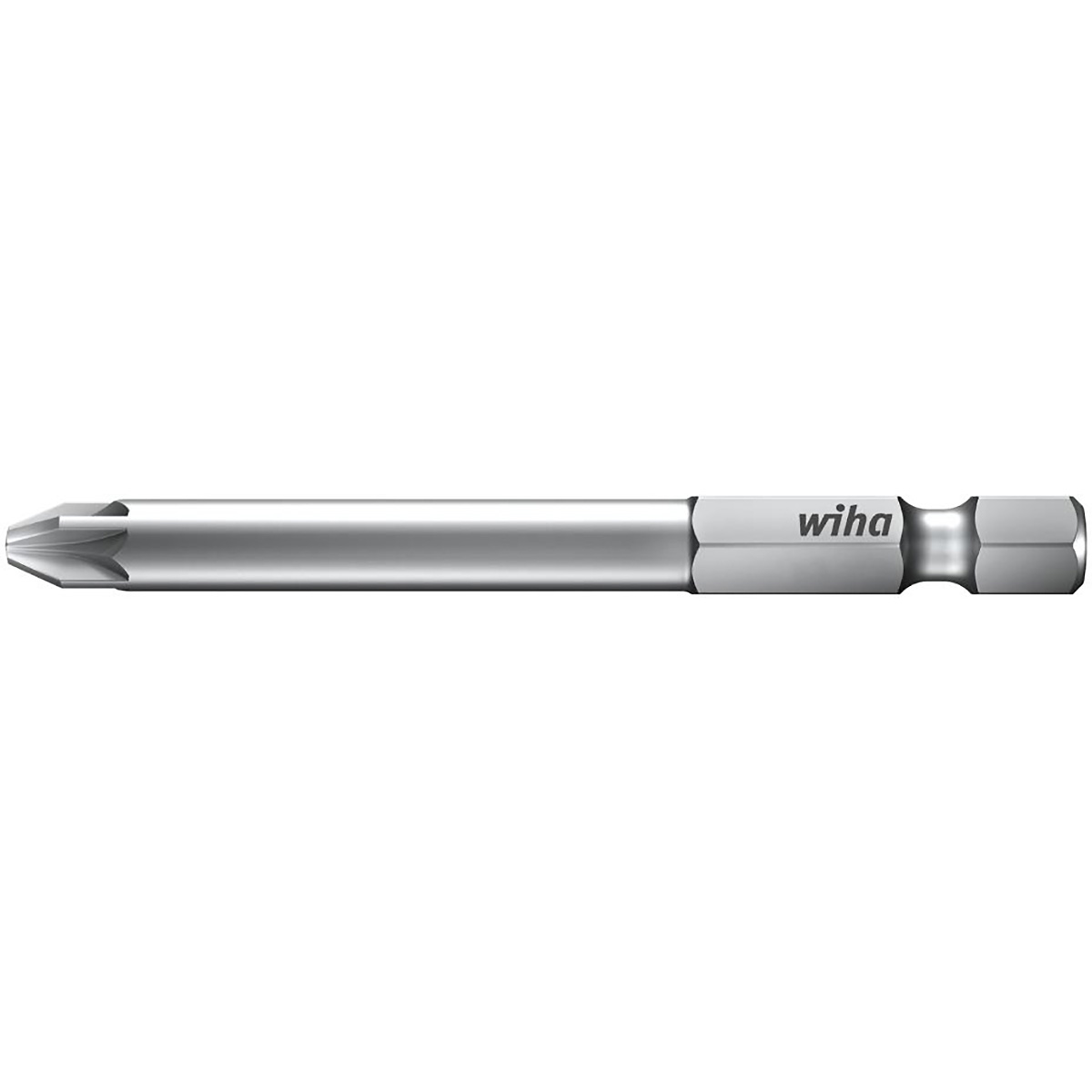 Wiha Bit Set Professional 50 mm Pozidriv (PZ2) 2-teilges Set 1/4 zoll E6,3 in Box