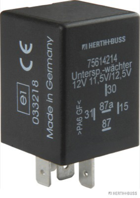 HERTH&BUSS Kontrollgerät, Batteriespannung, 11,5 - 12,5 V, 15 A, 5 pins