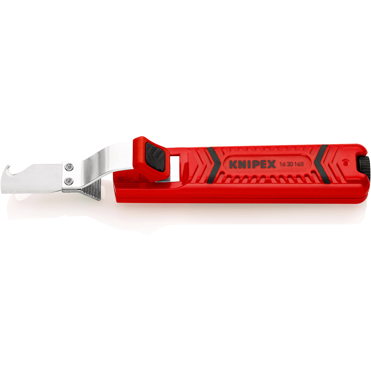 KNIPEX Abmantelungswerkzeug mit Schleppklinge 165 mm schlagfestes Kunststoffgehäuse
