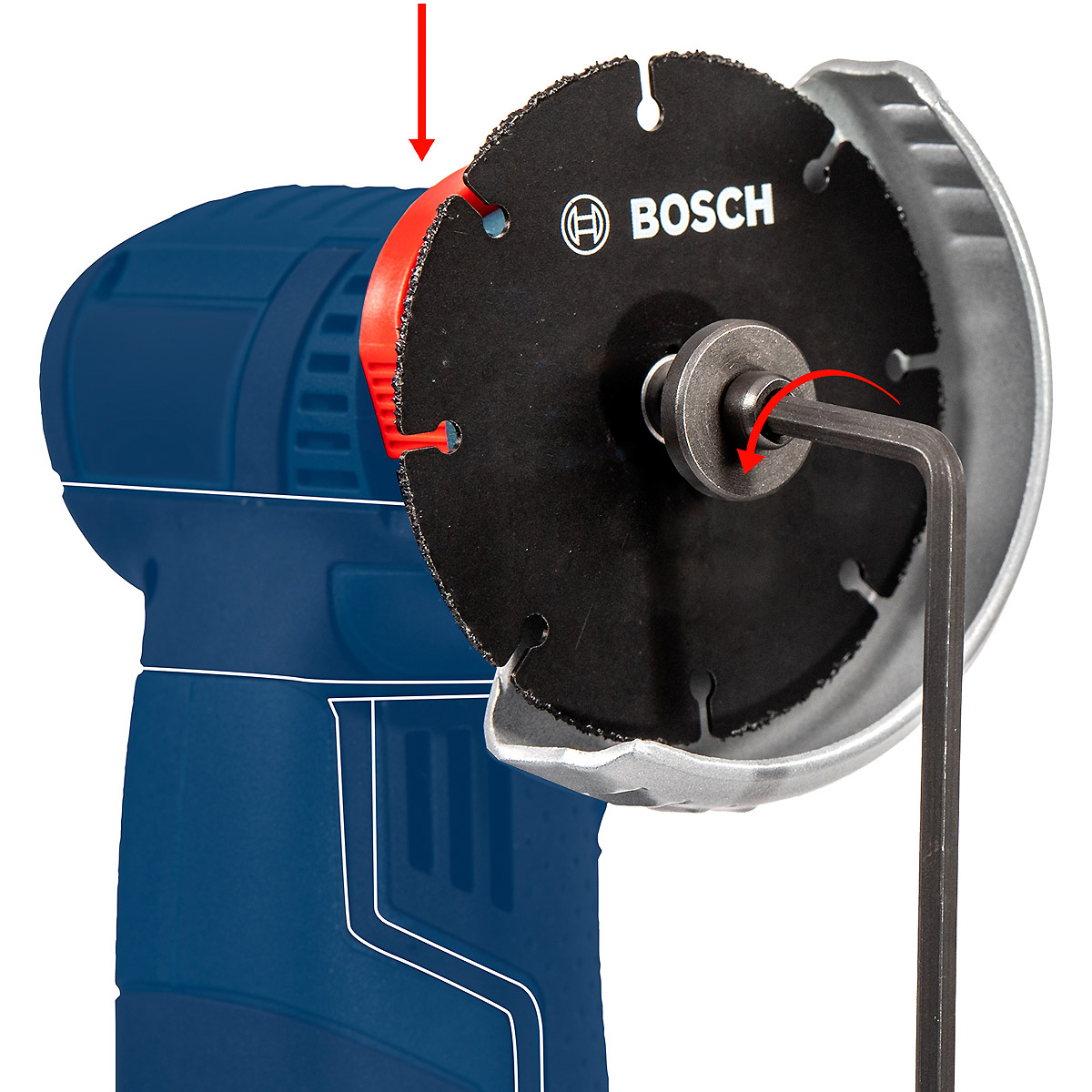 Bosch EXPERT Multi Material Carbide-Trennscheibe, 76 x 10 mm