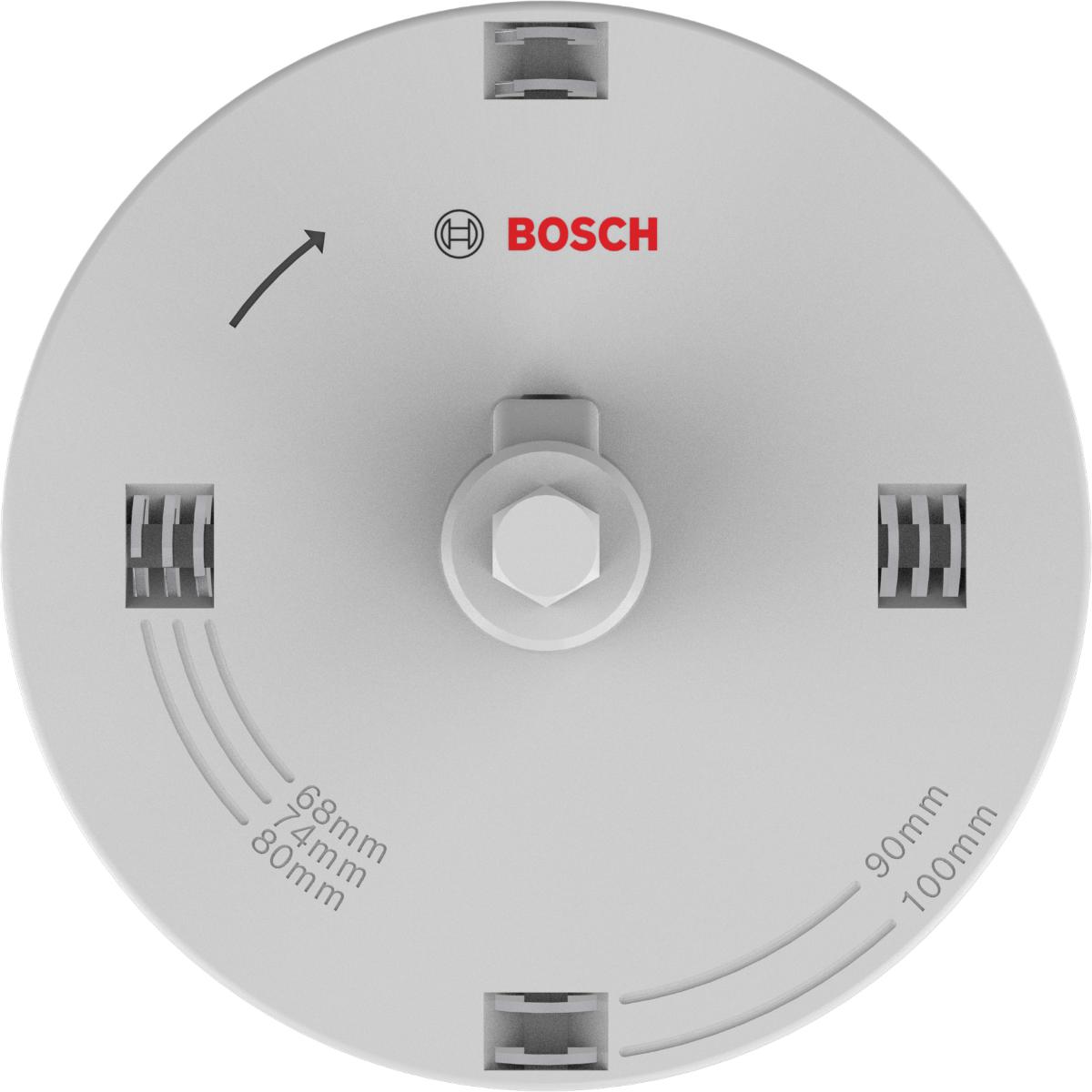 Bosch Wood and Drywall Lochsägen mit Aufsteckhalter, 68, 74, 80, 90, 100 x 31 mm, 5-teiliges Set