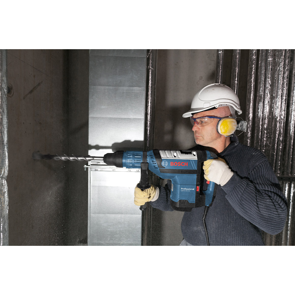 Bosch Bohrhammer mit SDS max GBH 8-45 DV