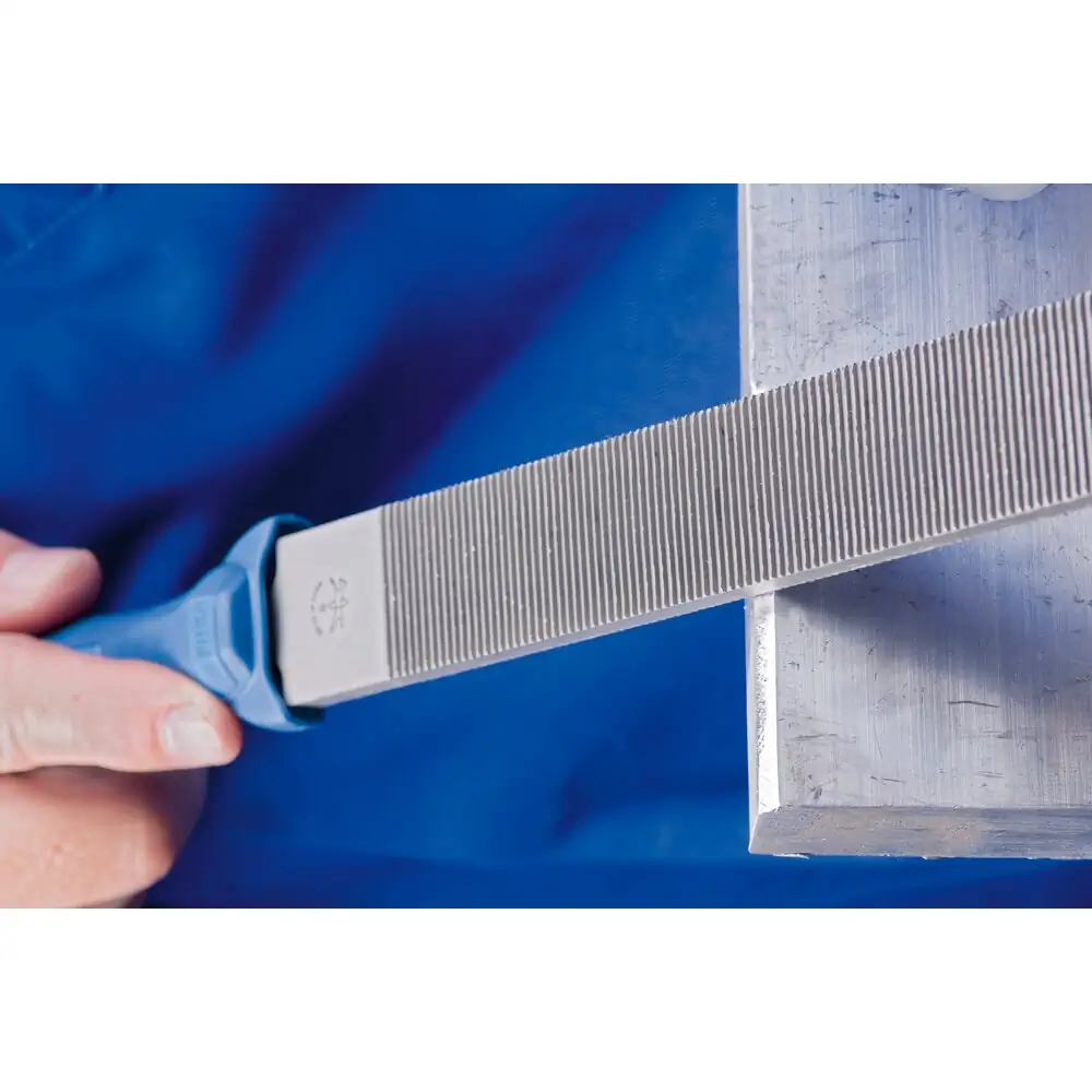 PFERD TOOLS Weichmetallfeile Flachstumpf für Bearbeitung von Weichmetall und Kunststoff
