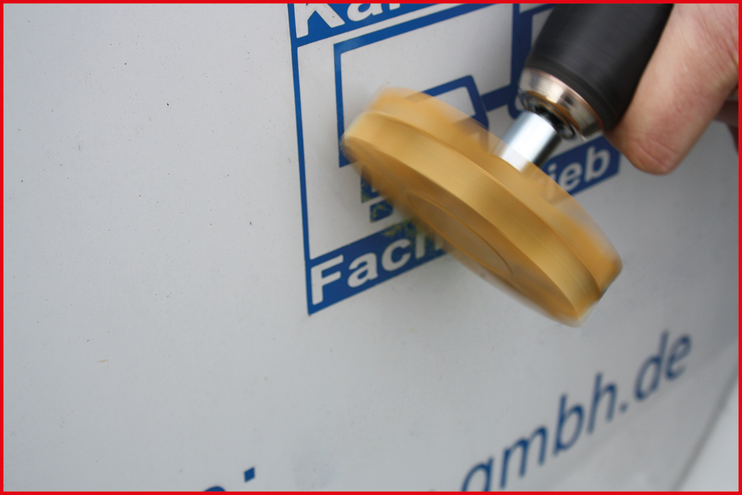 KS TOOLS Folienradierer mit Lamellen