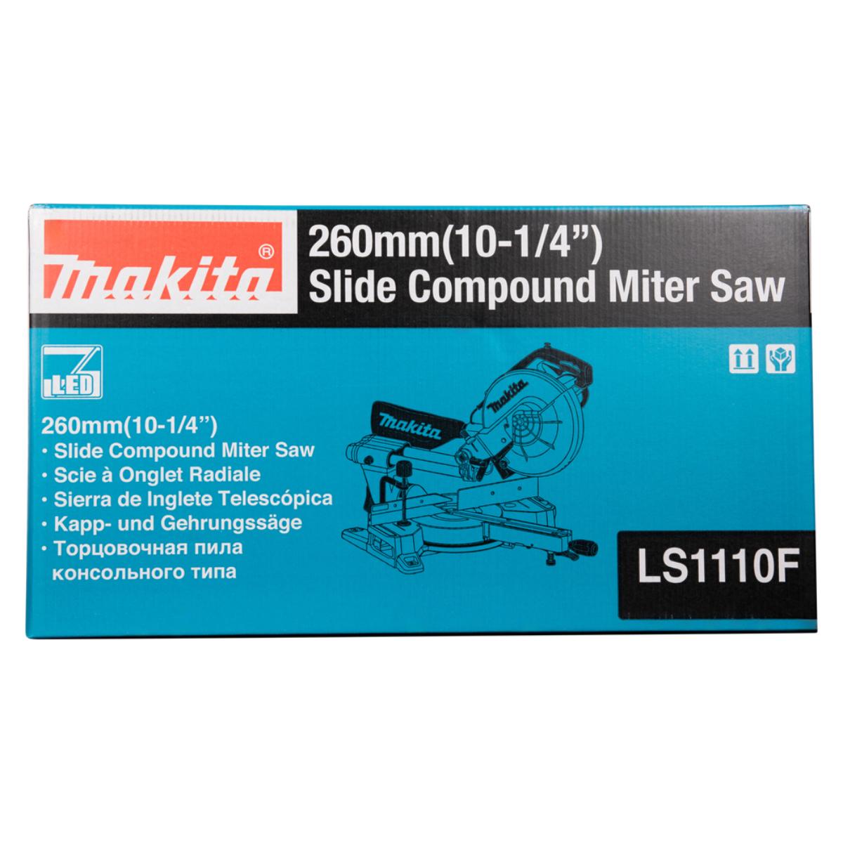 Makita Kapp- und Gehrungssäge 1.450 W - 260 mm - 4.500 U/min - LS1110F