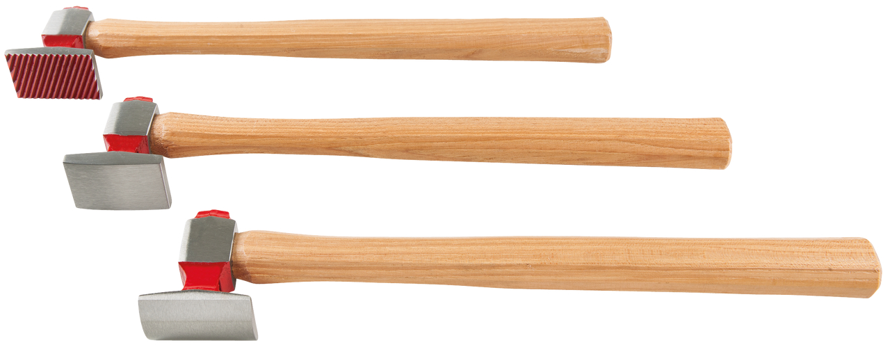 KS Tools Karosserie-Ausbeulhammer-Satz, 3-tlg