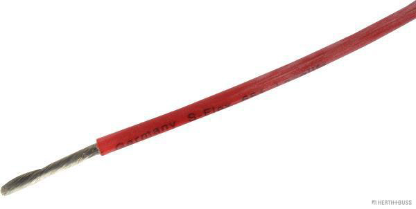 HERTH&BUSS Elektroleitung, Silikon 2,5 mm², rot, 5 m