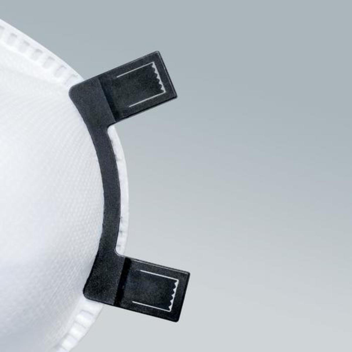 uvex silv-Air e Atemschutzmaske 7317 FFP3 mit Ausatemventil - 80 Stück