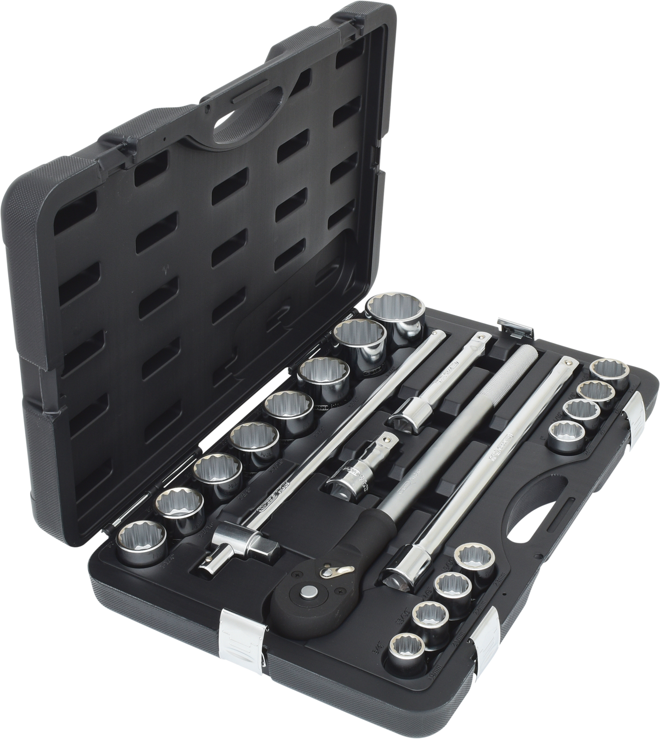 KS Tools 3/4" Steckschlüssel-Satz, 21-tlg 12-kant