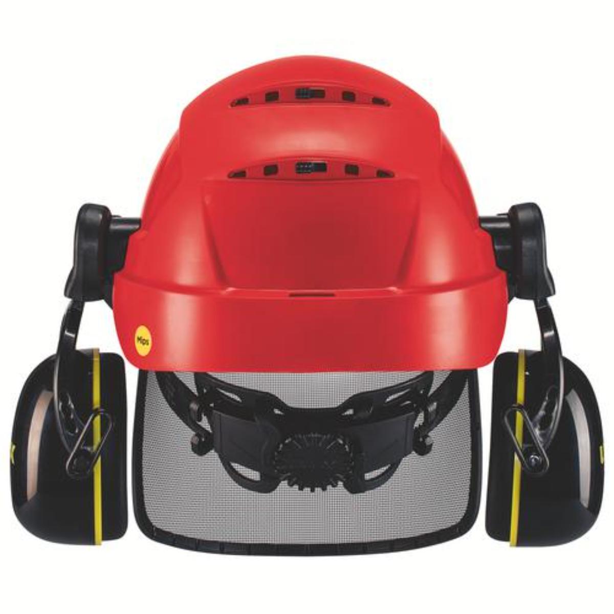 uvex pheos forestry Mips Schutzhelm rot