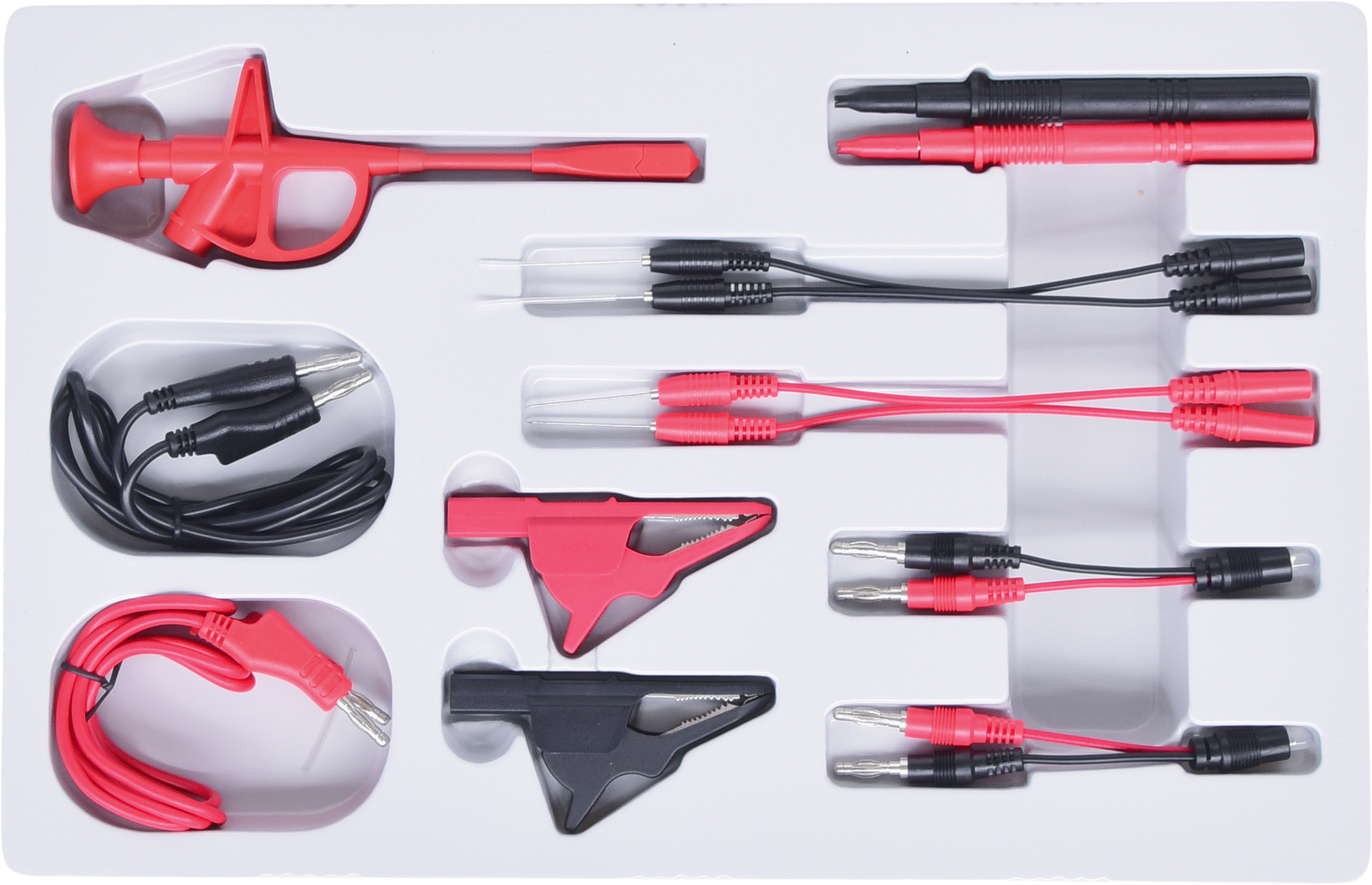 KS Tools 12-24V Diagnose Prüf- und Mess-Kabel-Satz, 13-tlg