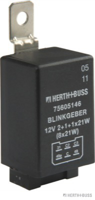 HERTH&BUSS Blinkgeber, 12 V, 6 pins, elektronisch