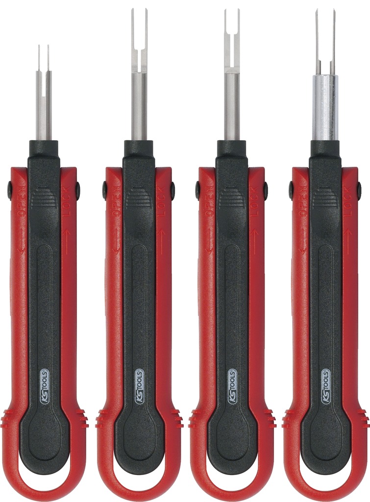 KS Tools Profi-Entriegelungswerkzeug-Satz NFZ, Upgrade2, 4-tlg