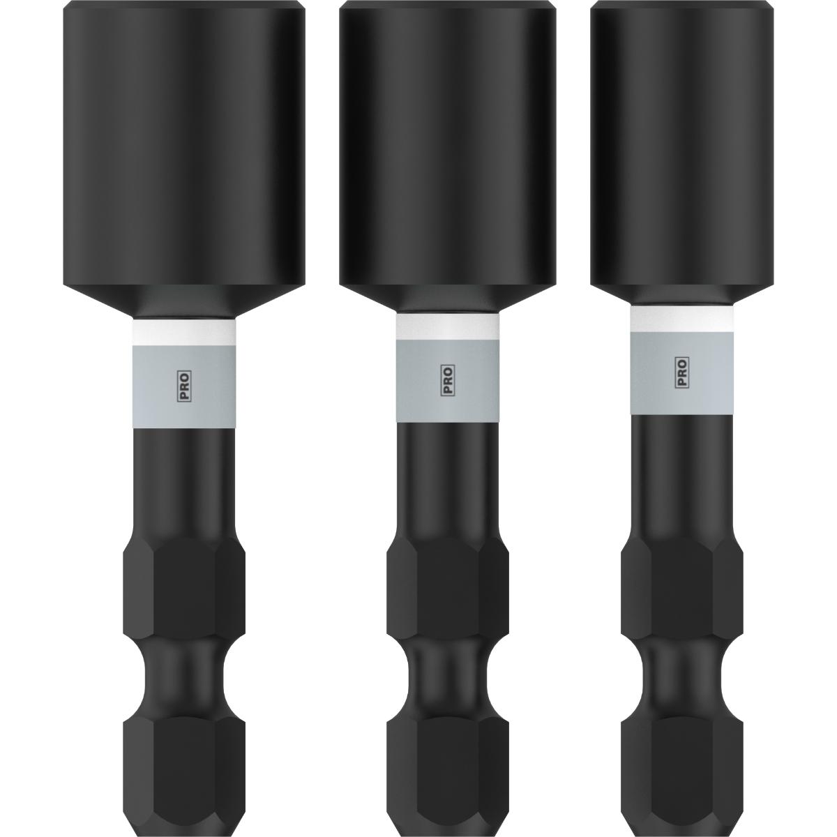 Bosch PRO Nutsetter Impact,1/4 x50mm,5/16 x50mm,3/8 x50mm,1 7/8 x50mm, 4-teiliges Set