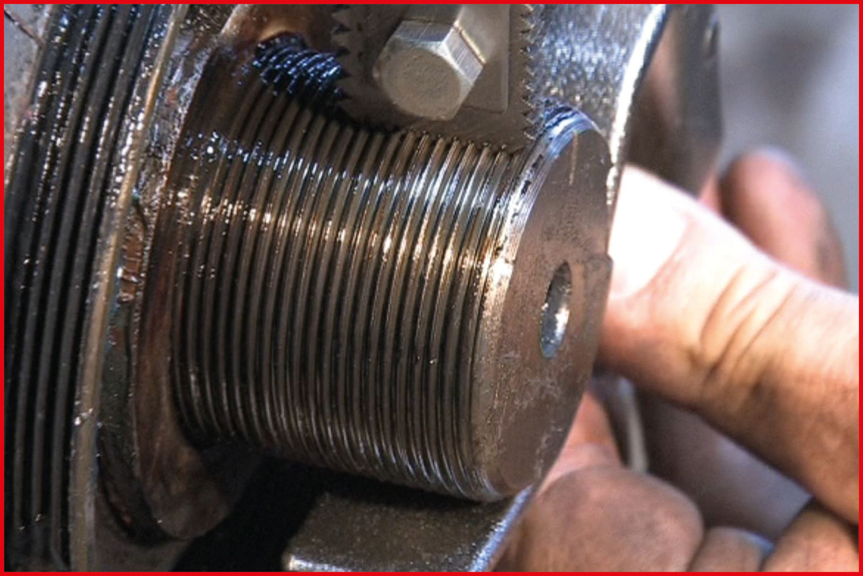 KS Tools Gewindereparatur-Satz für Innen- und Aussengewinde, 25-140mm, 6-tlg