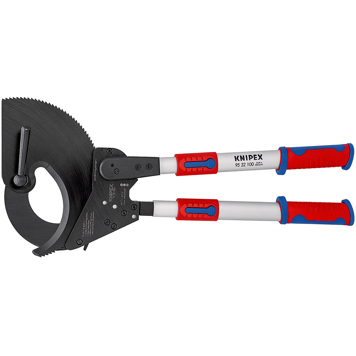 KNIPEX Kabelschneider (Ratschenprinzip)