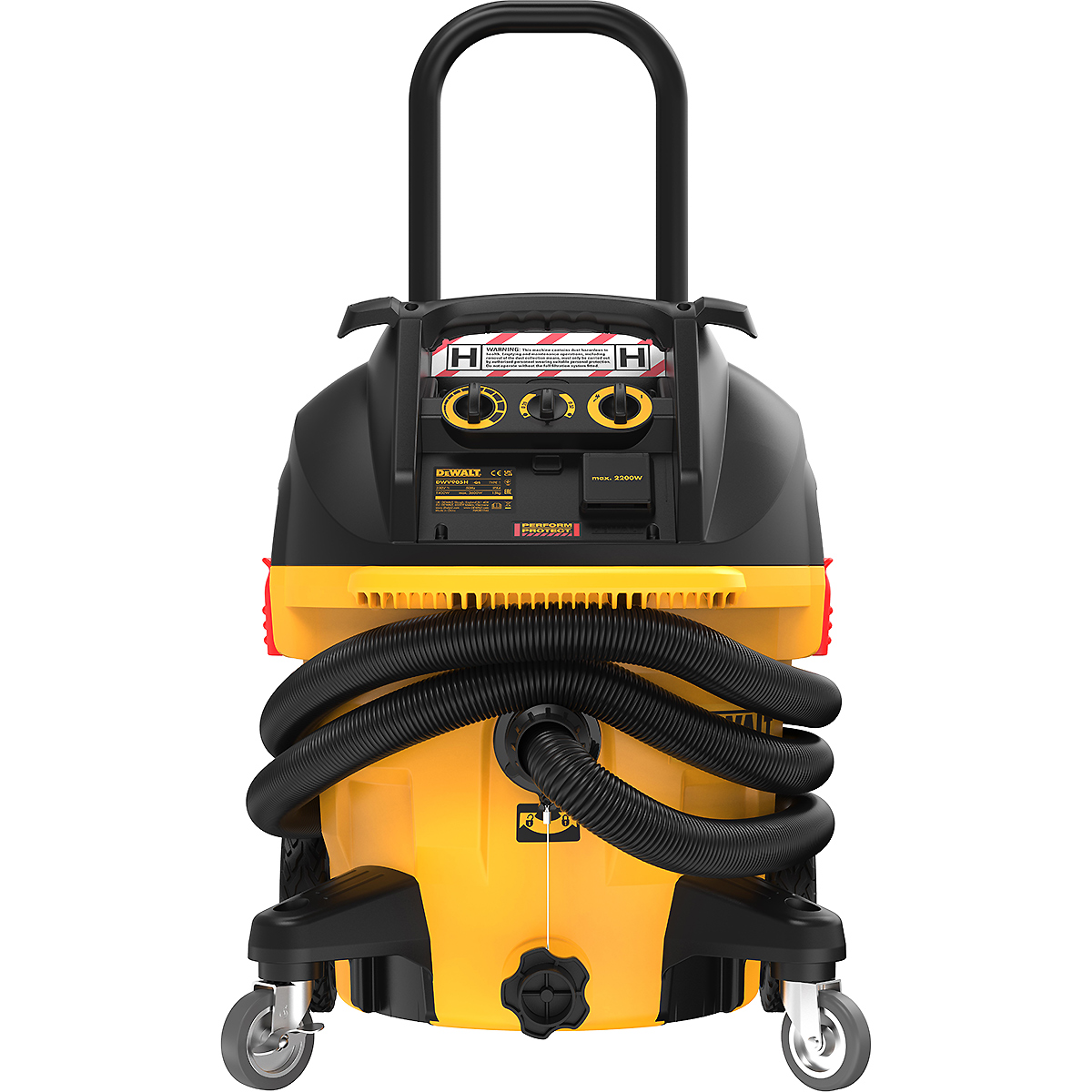DEWALT H-Klasse Industrie Nass- & Trockensauger 38 Liter