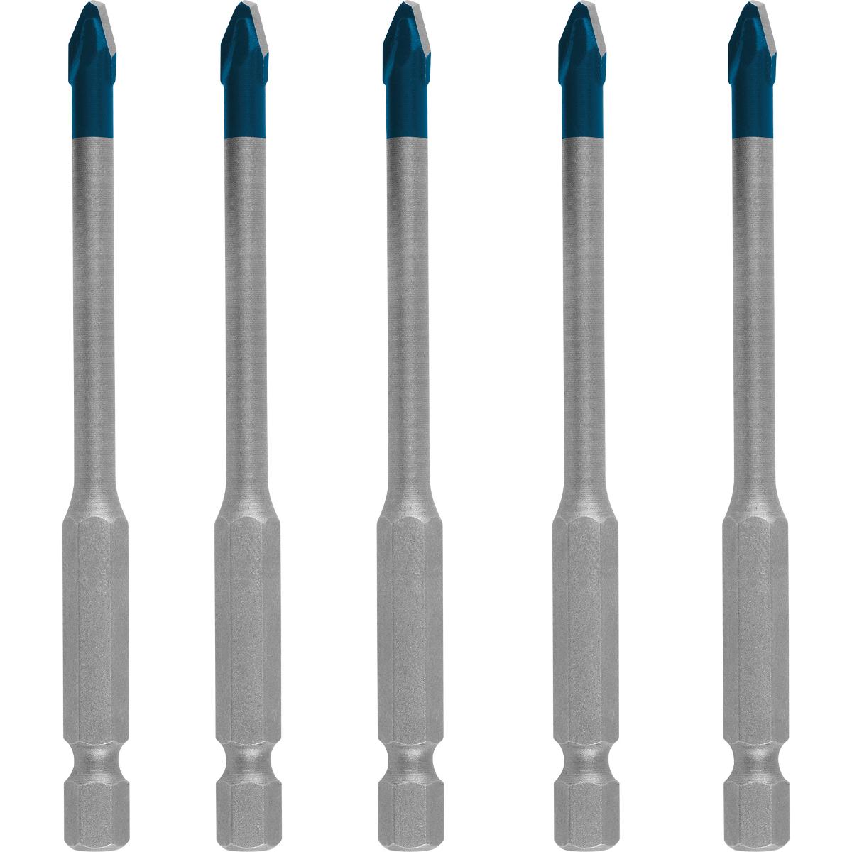 Bosch EXPERT HEX-9 Hard Ceramic HEX-9 Bohrer 5 x 90 mm, 5-Stück