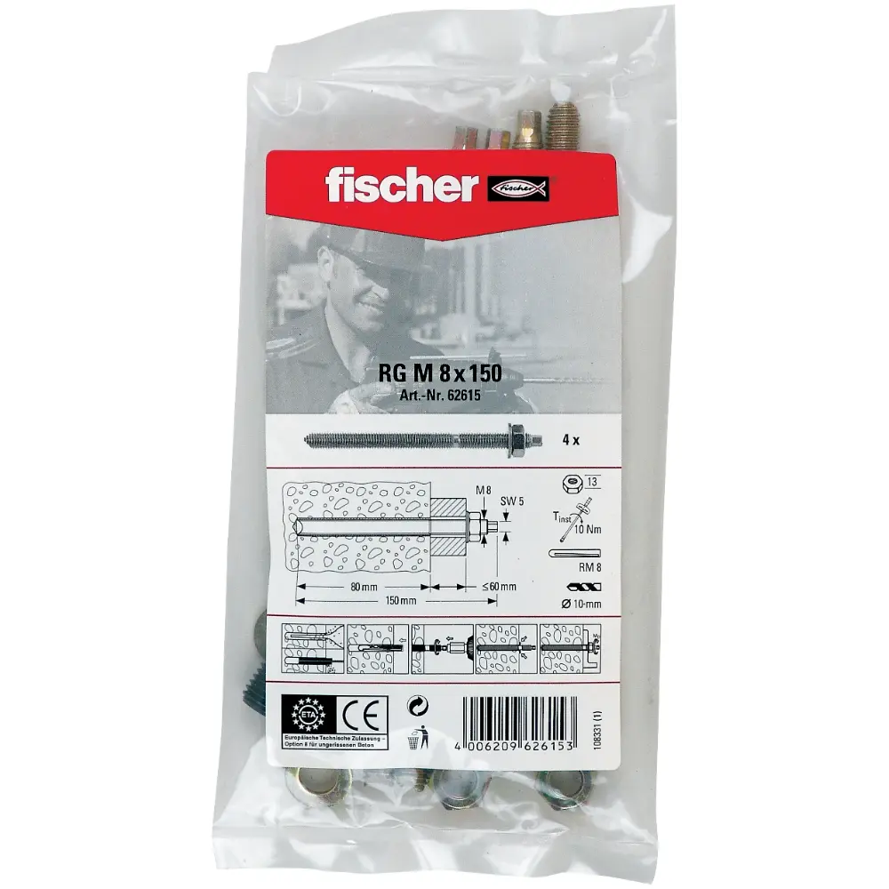 Fischer Ankerstange RG M8x150 B (4)