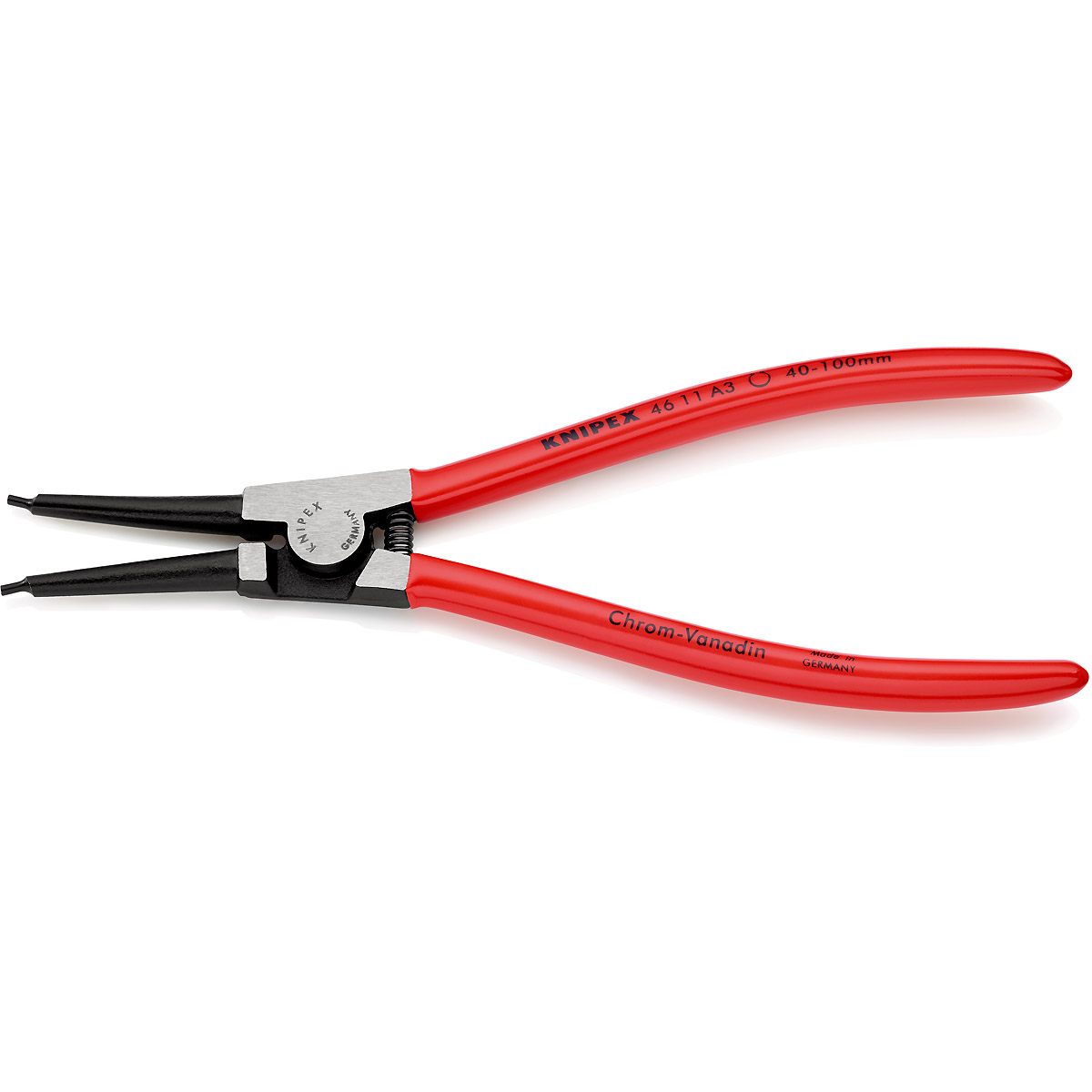 KNIPEX Sicherungsringzange atramentiert