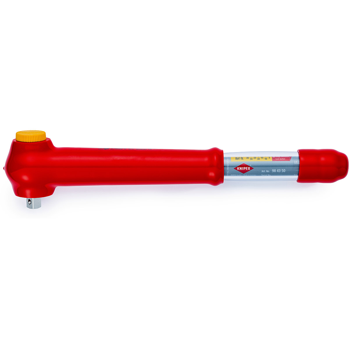 KNIPEX Drehmomentschlüssel isoliert, 1/2