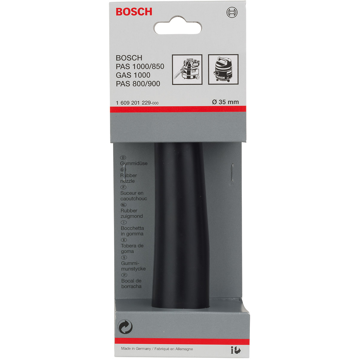 Bosch Gummidüse für Bosch-Sauger, 35mm