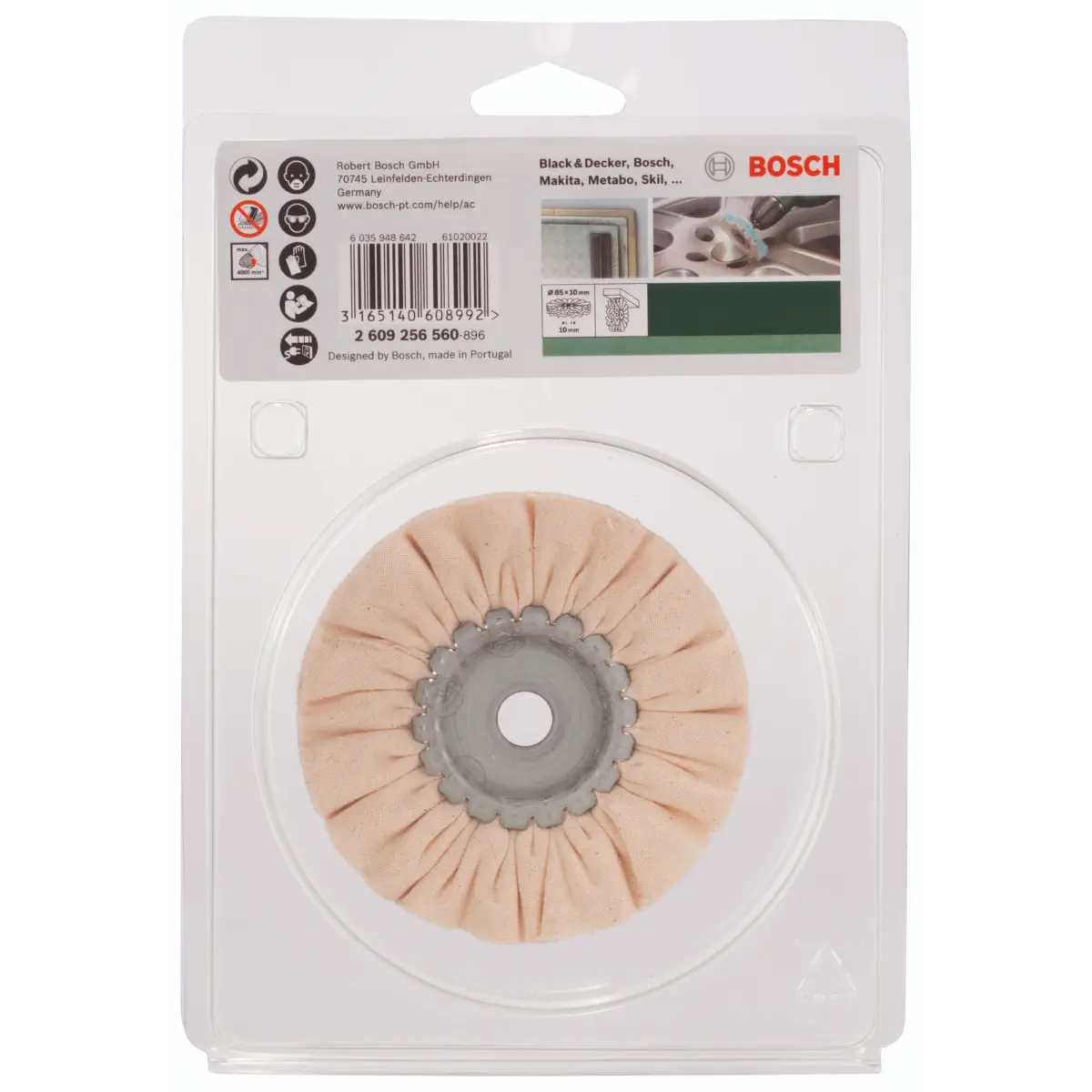 Bosch Schwabbelscheibe 85 x 10 x 10 mm
