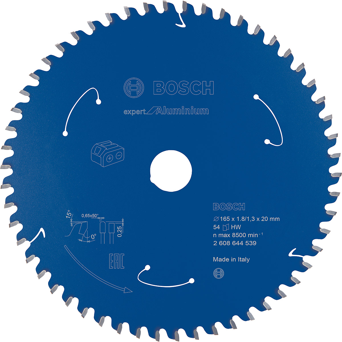 Bosch Akku-Kreissägeblatt Expert for Aluminium