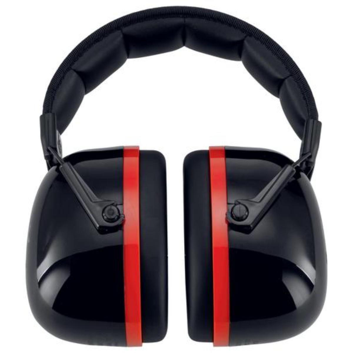 uvex K30 Kapselgehörschutz schwarz/ rot SNR 36 dB