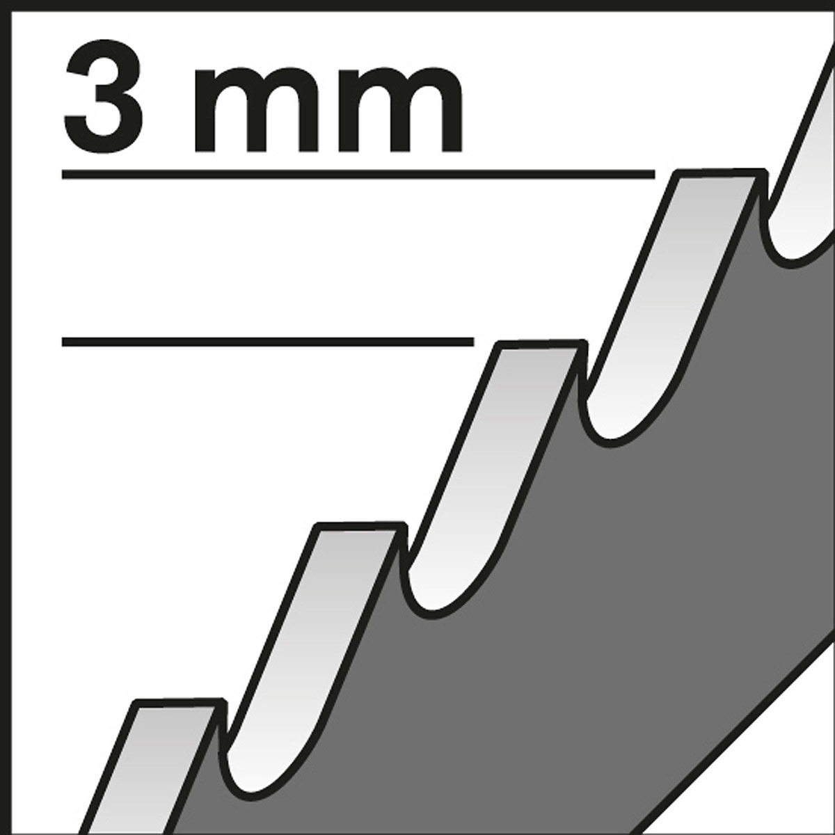 Bosch Stichsägeblatt T 111 C Basic for Wood