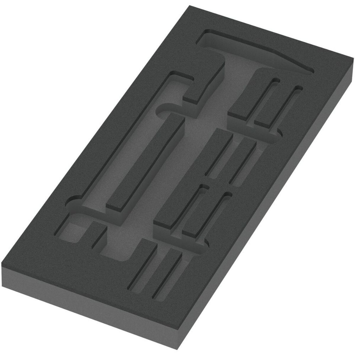 Wera 9882 Schaumstoffeinlage Hammer Set 1, ohne Werkzeug