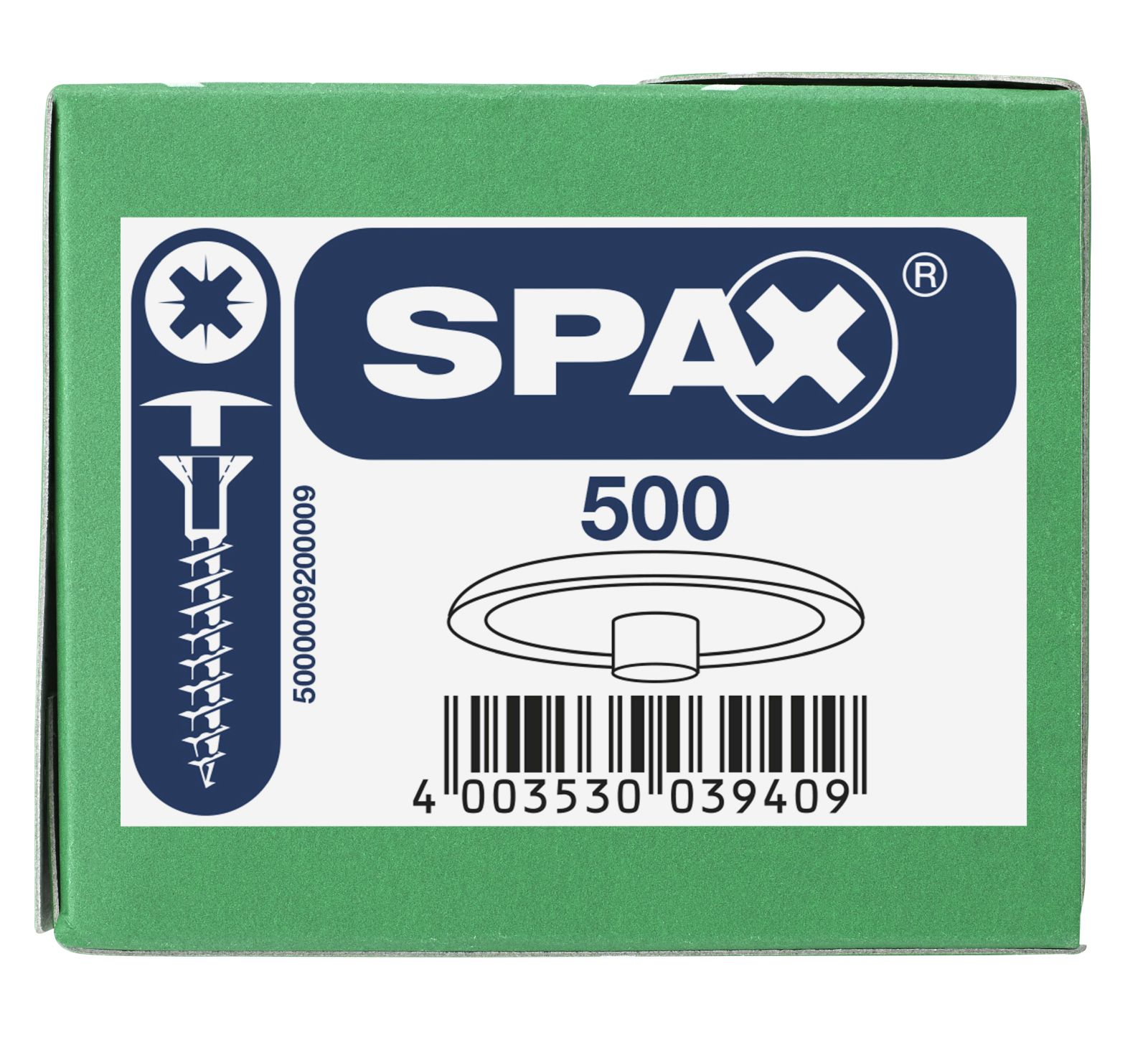 SPAX-S Abdeckkappen mit Kopfbohrung
